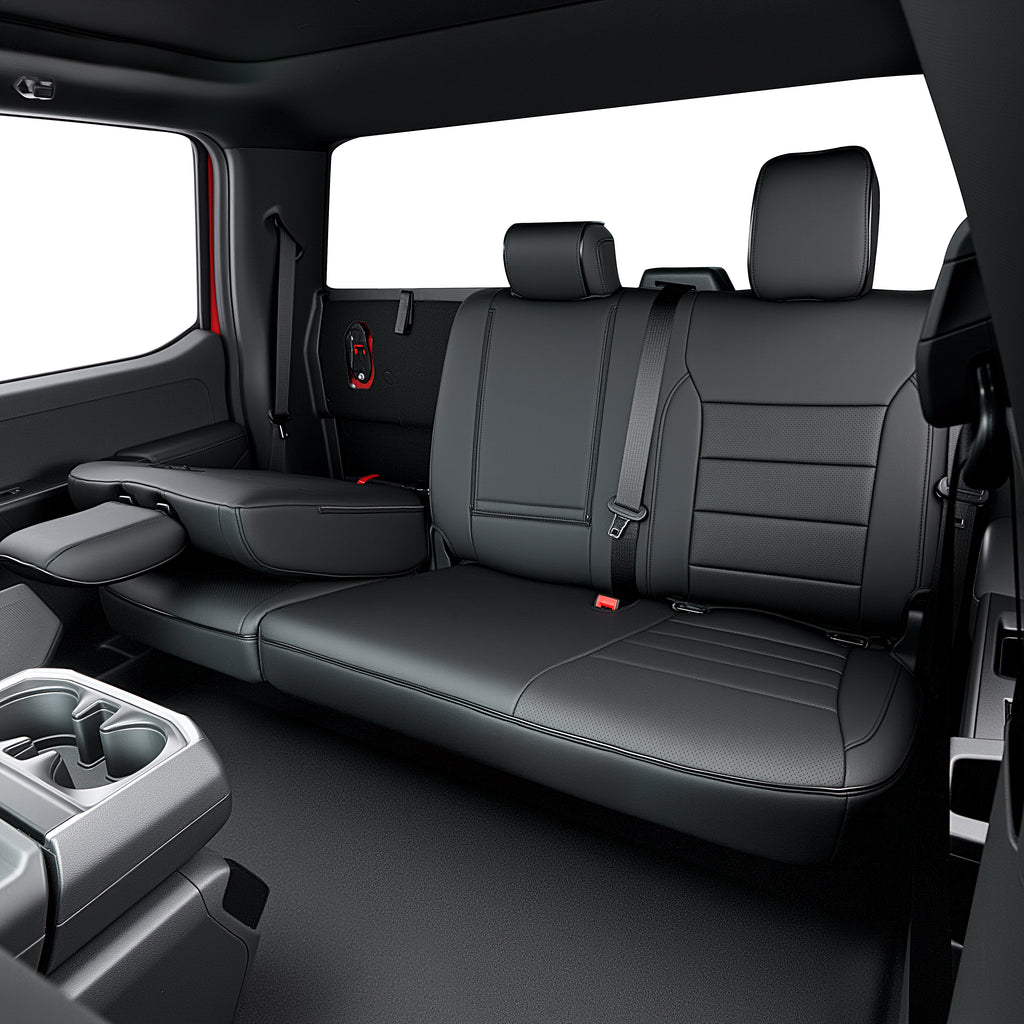 Ford F150 Seat Covers|Custom-fit Leatherette|2012-2014|CustomCover