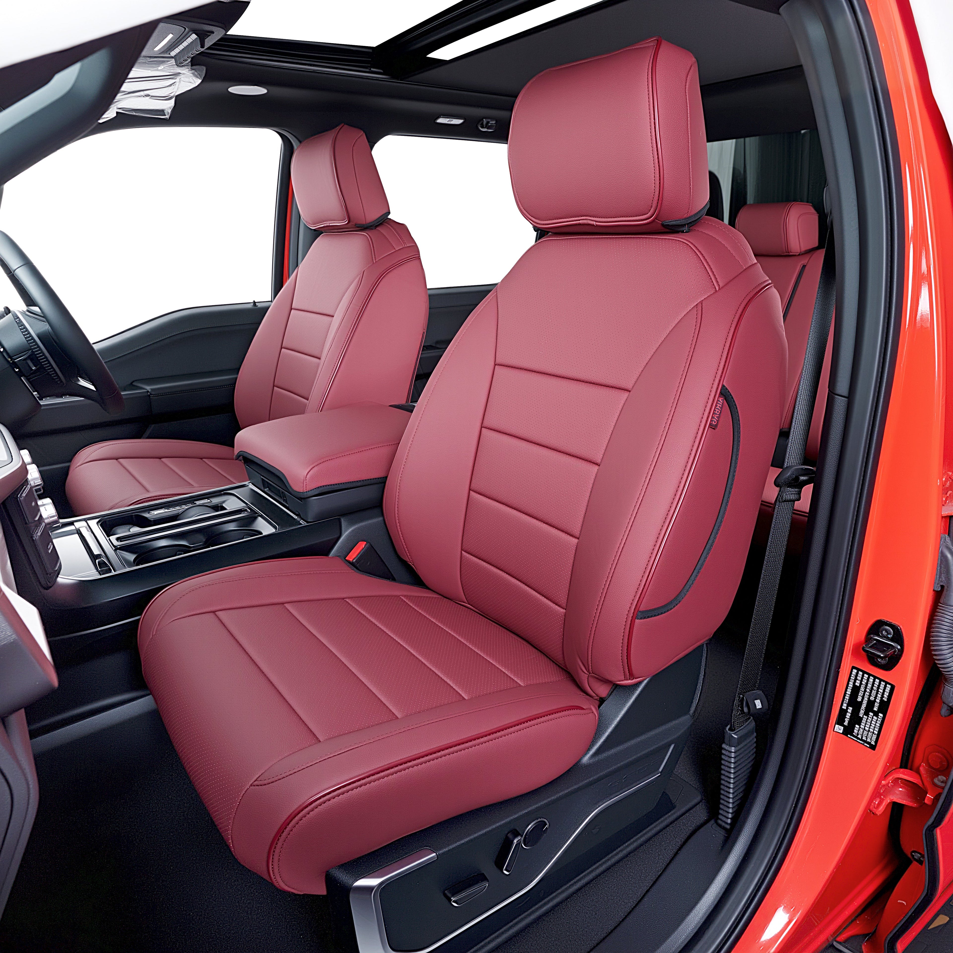 Ford F150 Seat Covers|Custom-fit Leatherette|2012-2014|CustomCover