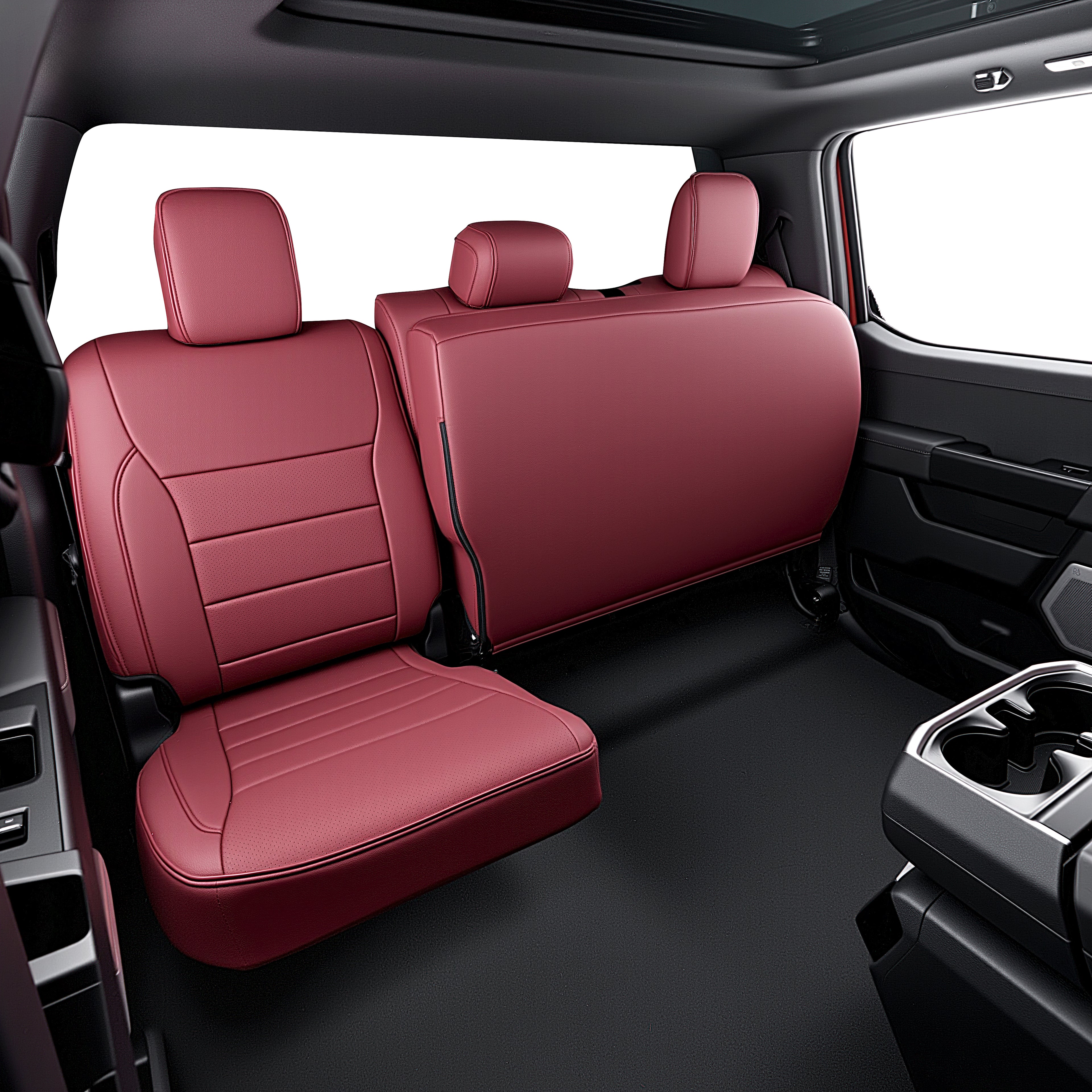 Ford F150 Seat Covers|Custom-fit Leatherette|2012-2014|CustomCover