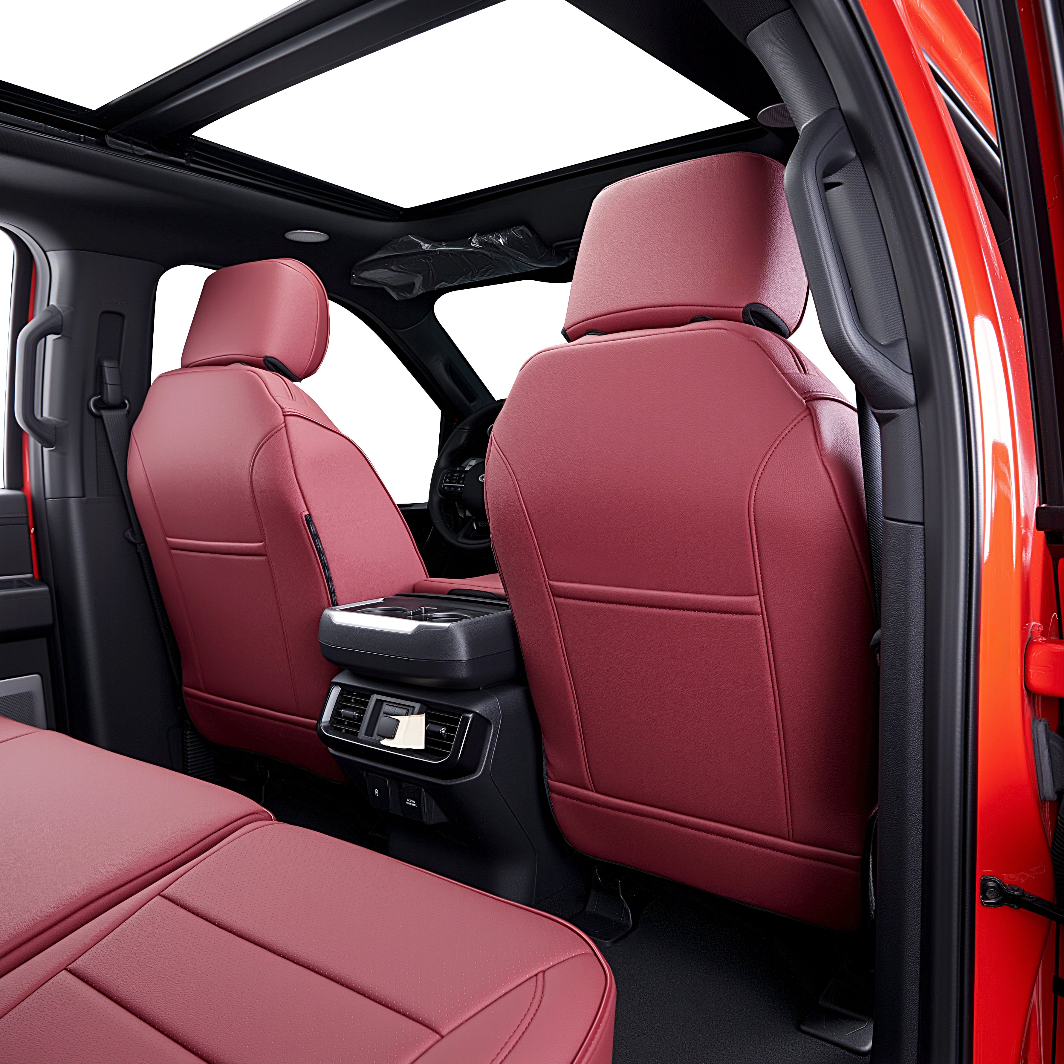 Ford F150 Seat Covers|Custom-fit Leatherette|2012-2014|CustomCover