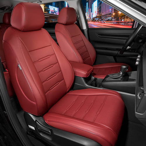 CRV Car Seat Covers|Custom-fit Leatherette|2012-2026|CustomCover
