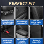 Corolla Cross Seat Covers|Custom-fit Leatherette|2022-2024|CustomCover