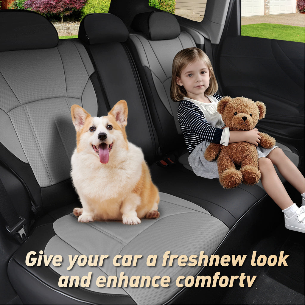 Forester Seat Covers|Custom-fit Leatherette|2014-2024|CustomCover