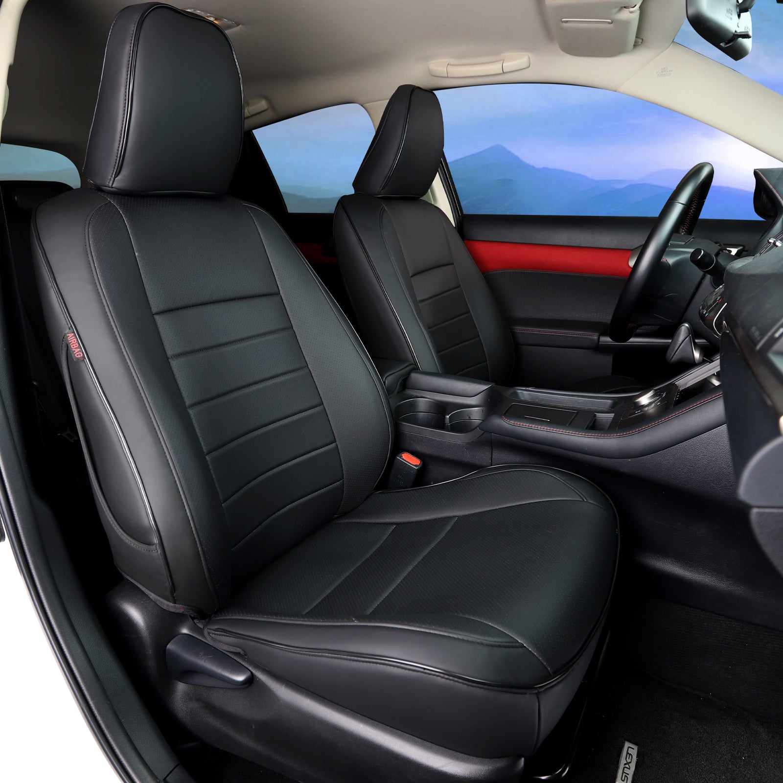 Lexus CT200h Seat Covers|Custom-fit Leatherette|2011-2018|CustomCover