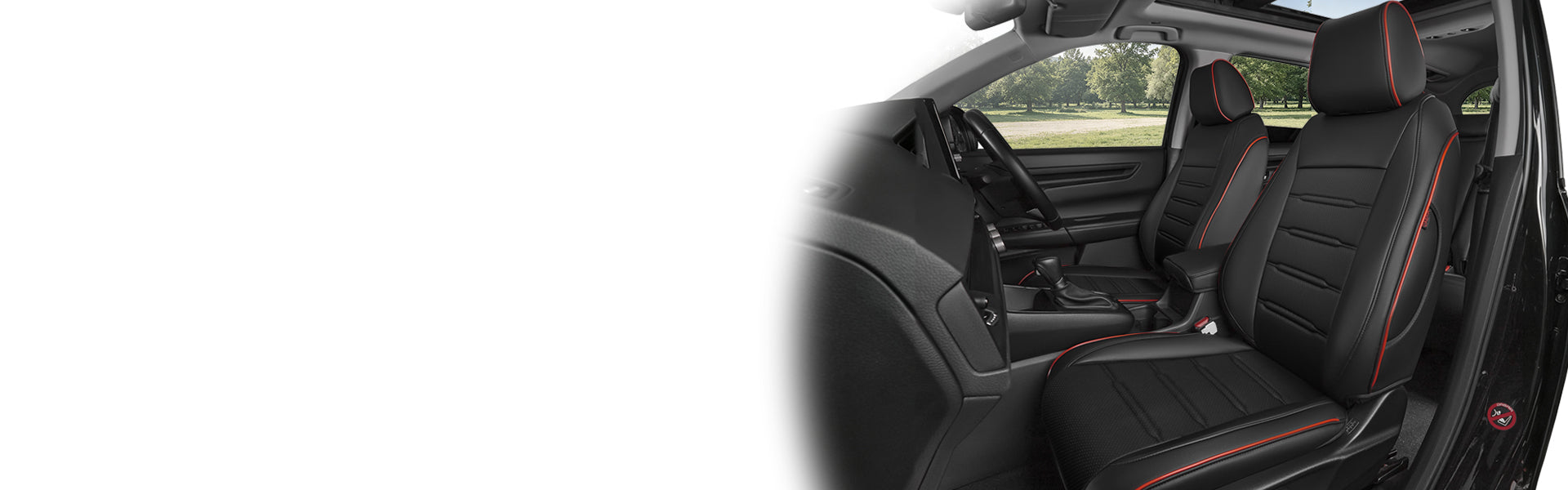 HKZ custom fit car seat covers for cars trucks and SUVs with premium leatherette material