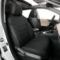 2007-2024 BMW X5 Seat Covers Black Custom Fit Leatherette