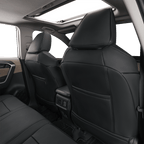 2007-2024 BMW X5 Seat Covers Black Custom Fit Leatherette