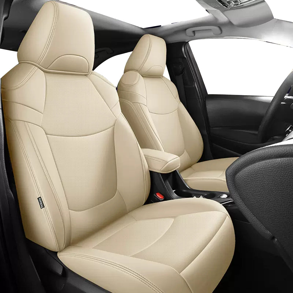 2014-2021 Mazda 6 Seat Covers Beige Custom Fit Leatherette