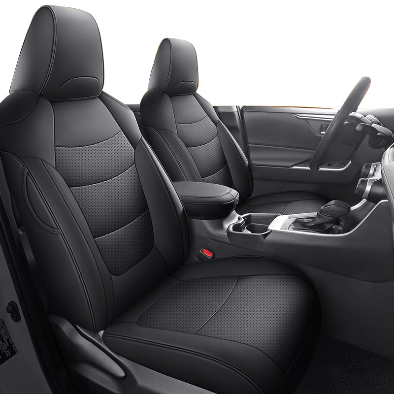 2014-2021 Mazda 6 Seat Covers Black Custom Fit Leatherette