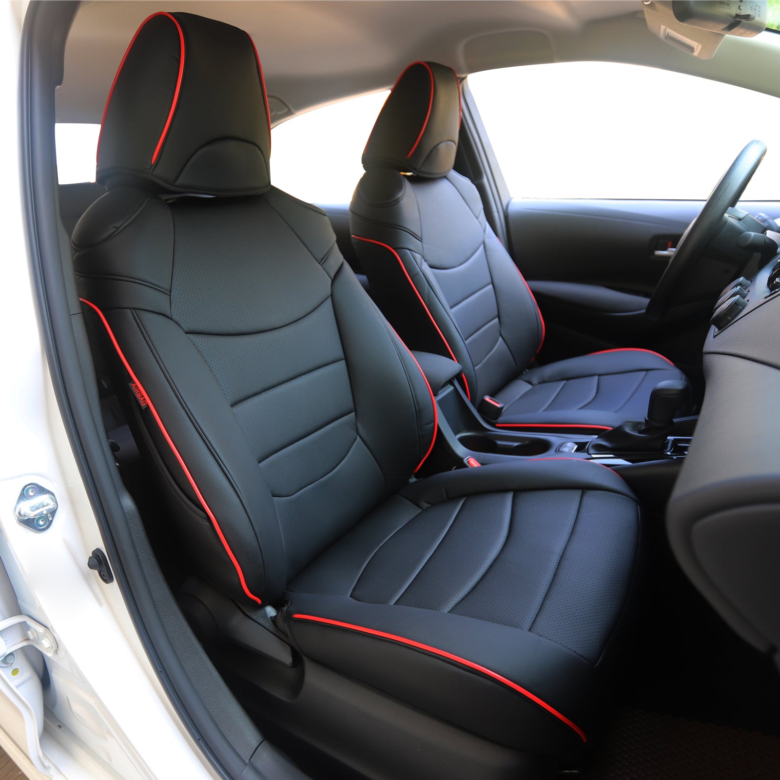 2014-2021 Mazda 6 Seat Covers Black Custom Fit Leatherette