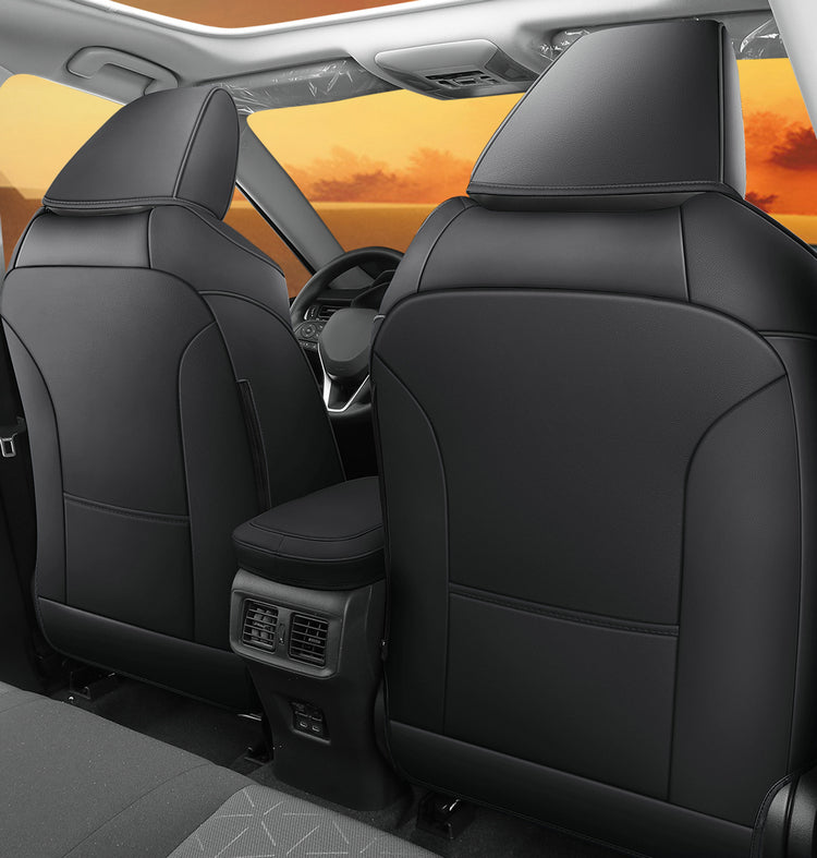 2014-2021 Mazda 6 Seat Covers Black Custom Fit Leatherette