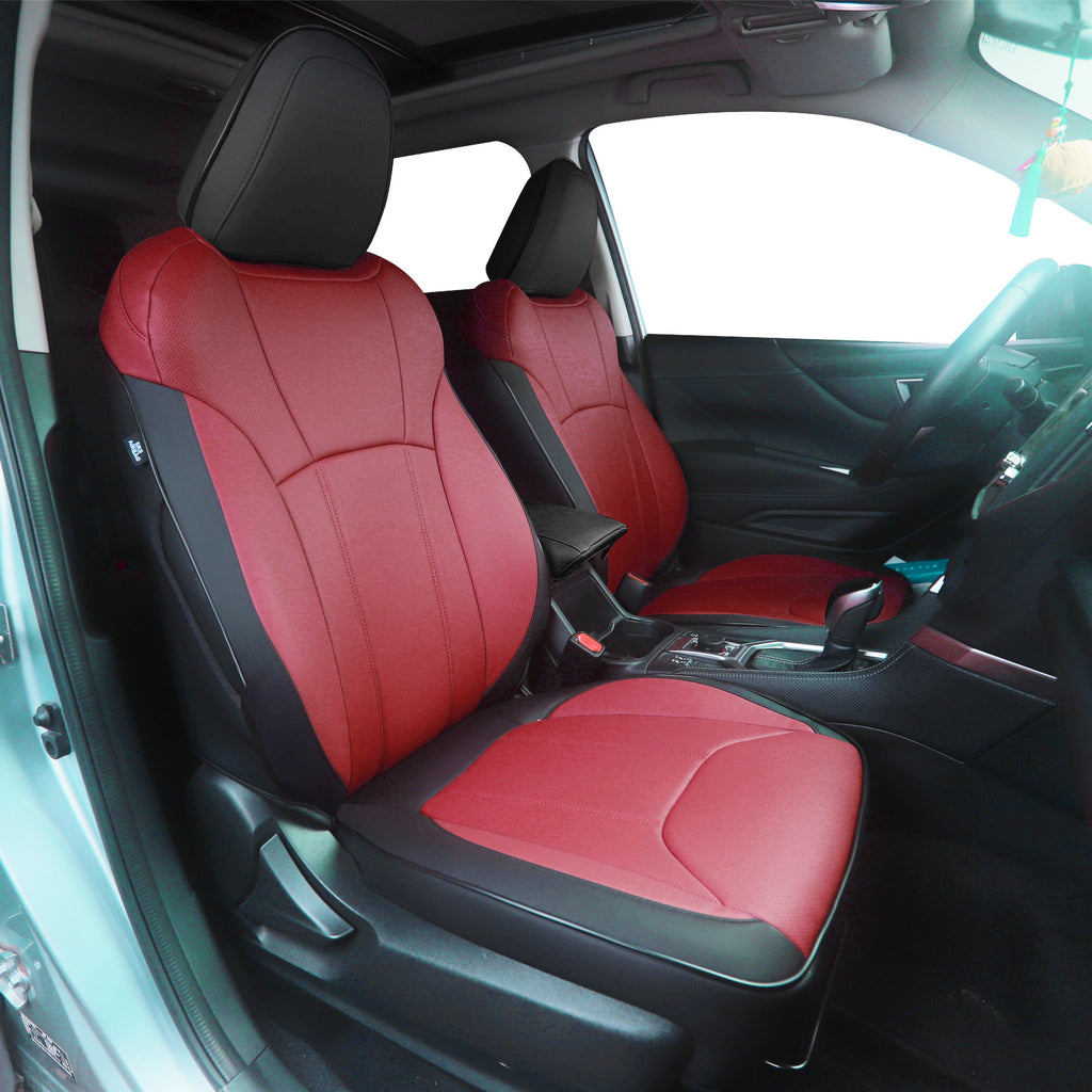 Crosstrek Seat Covers|Custom-fit Leatherette|2013-2025|CustomCover