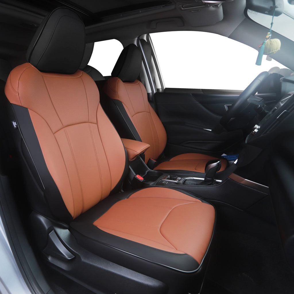Crosstrek Seat Covers|Custom-fit Leatherette|2013-2025|CustomCover