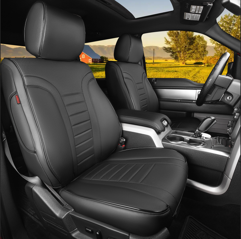 F150 Seat Covers|Custom-fit Leatherette|2012-2014|CustomCover