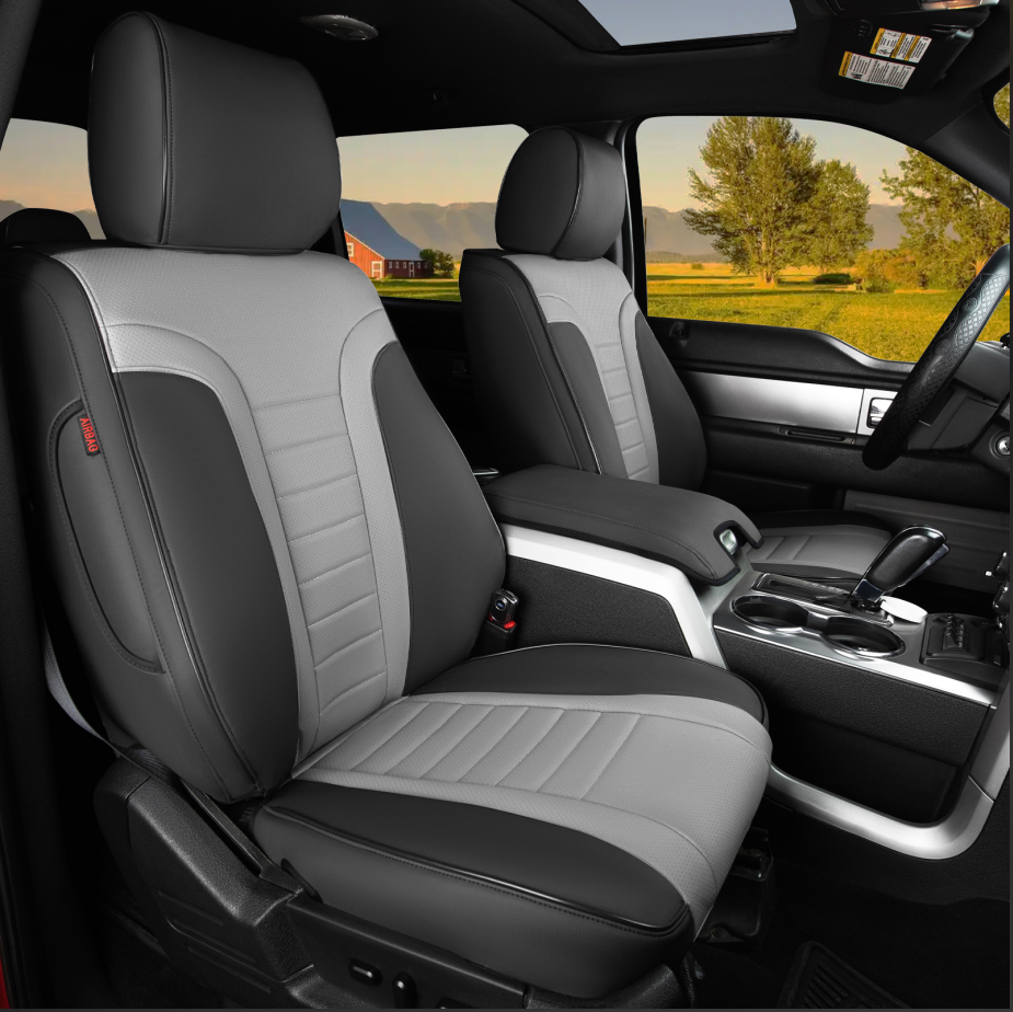 F150 Seat Covers|Custom-fit Leatherette|2012-2014|CustomCover