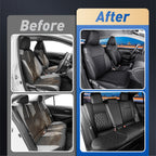 Corolla Cross Seat Covers|Custom-fit Leatherette|2022-2024|CustomCover