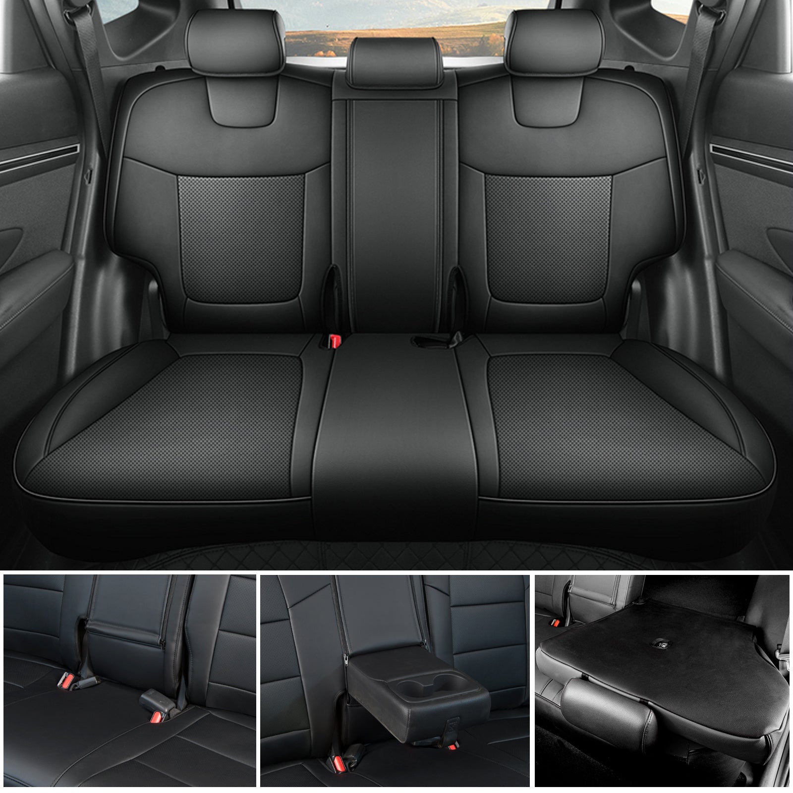 Tucson Seat Covers|Custom-fit Leatherette|2010-2025|CustomCover