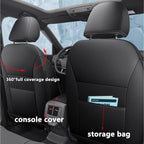 Tacoma Seat Covers|Custom-fit Leatherette|2016-2025|CustomCover