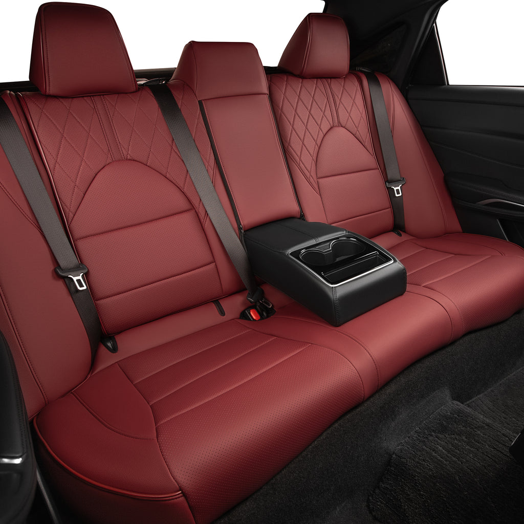 Camry Seat Covers|Custom-fit Leatherette|2018-2026|CustomCover