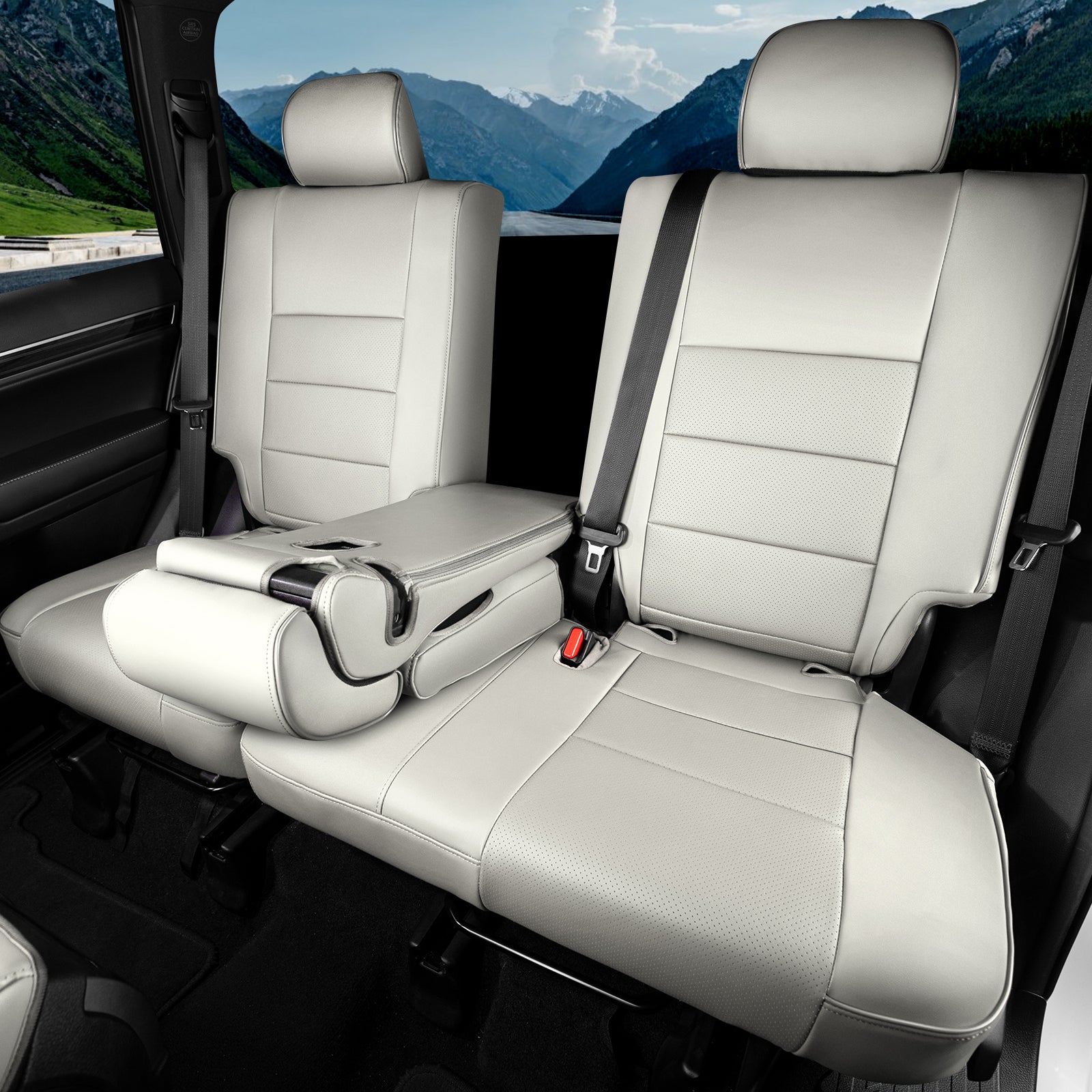 GX460/GX550 Seat Covers|Custom-fit Leatherette|2012-2024|CustomCover