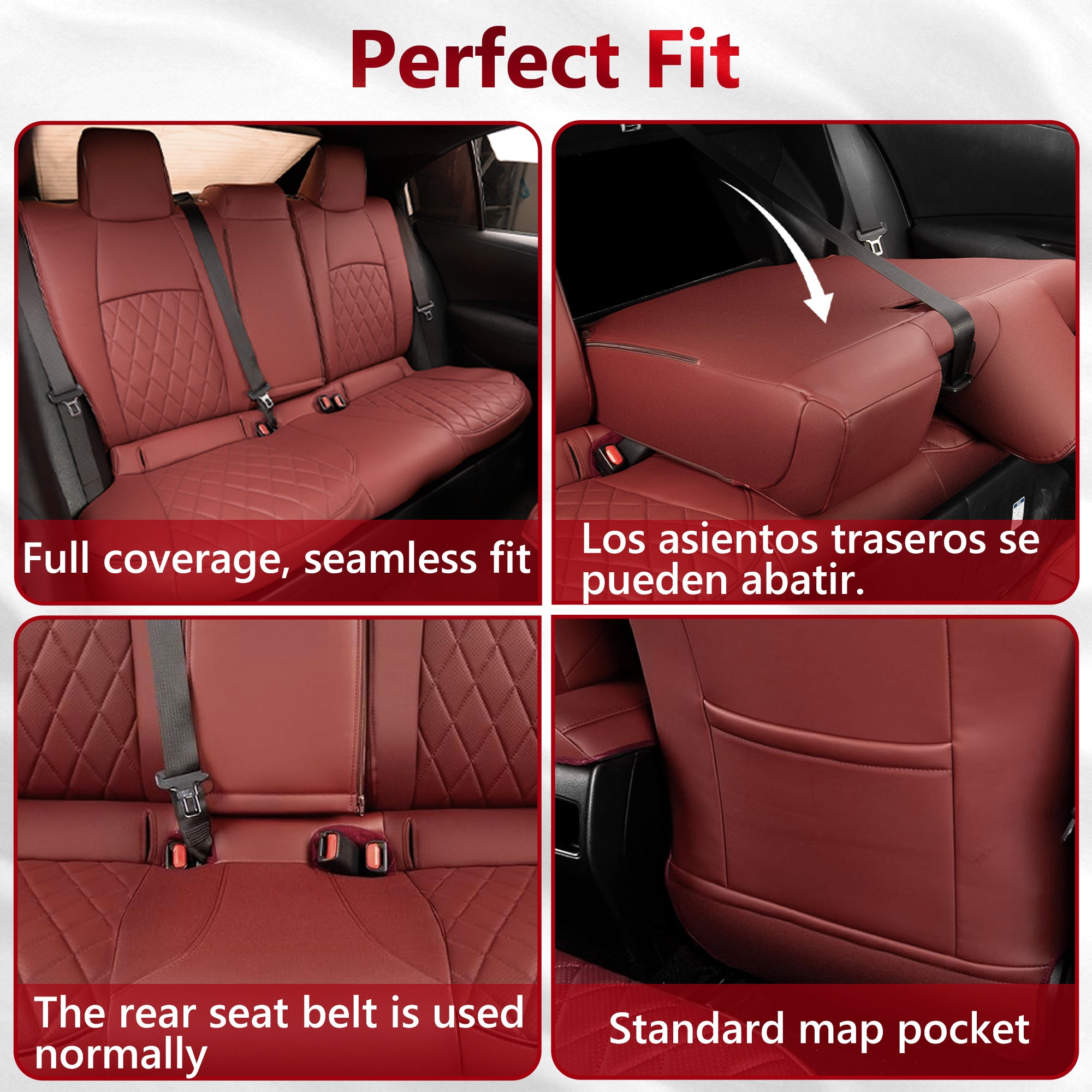 Corolla Car Seat Covers|Custom-fit Leatherette|2014-2026|CustomCover