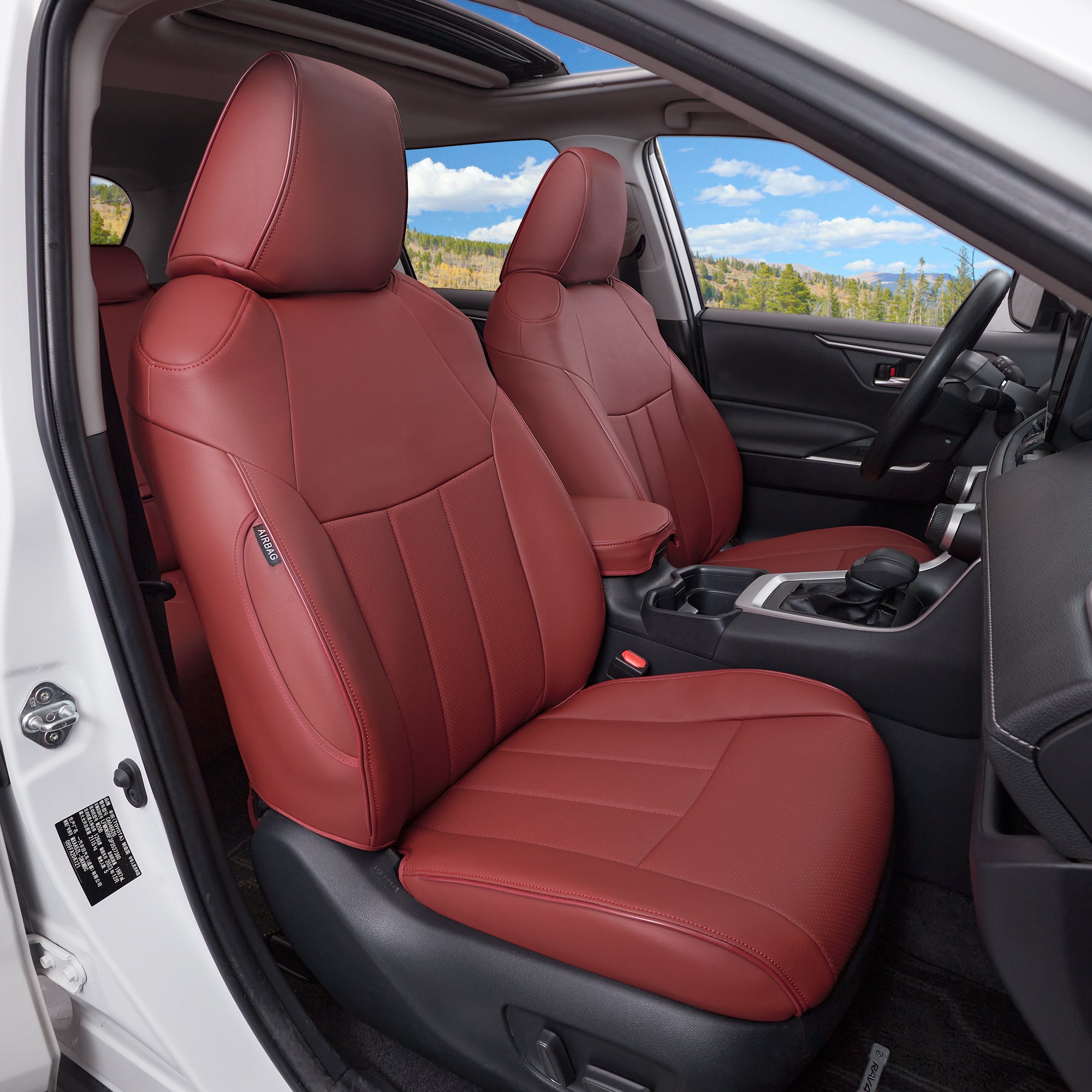 Cadillac Seat Covers|Custom-fit Leatherette|CustomCover