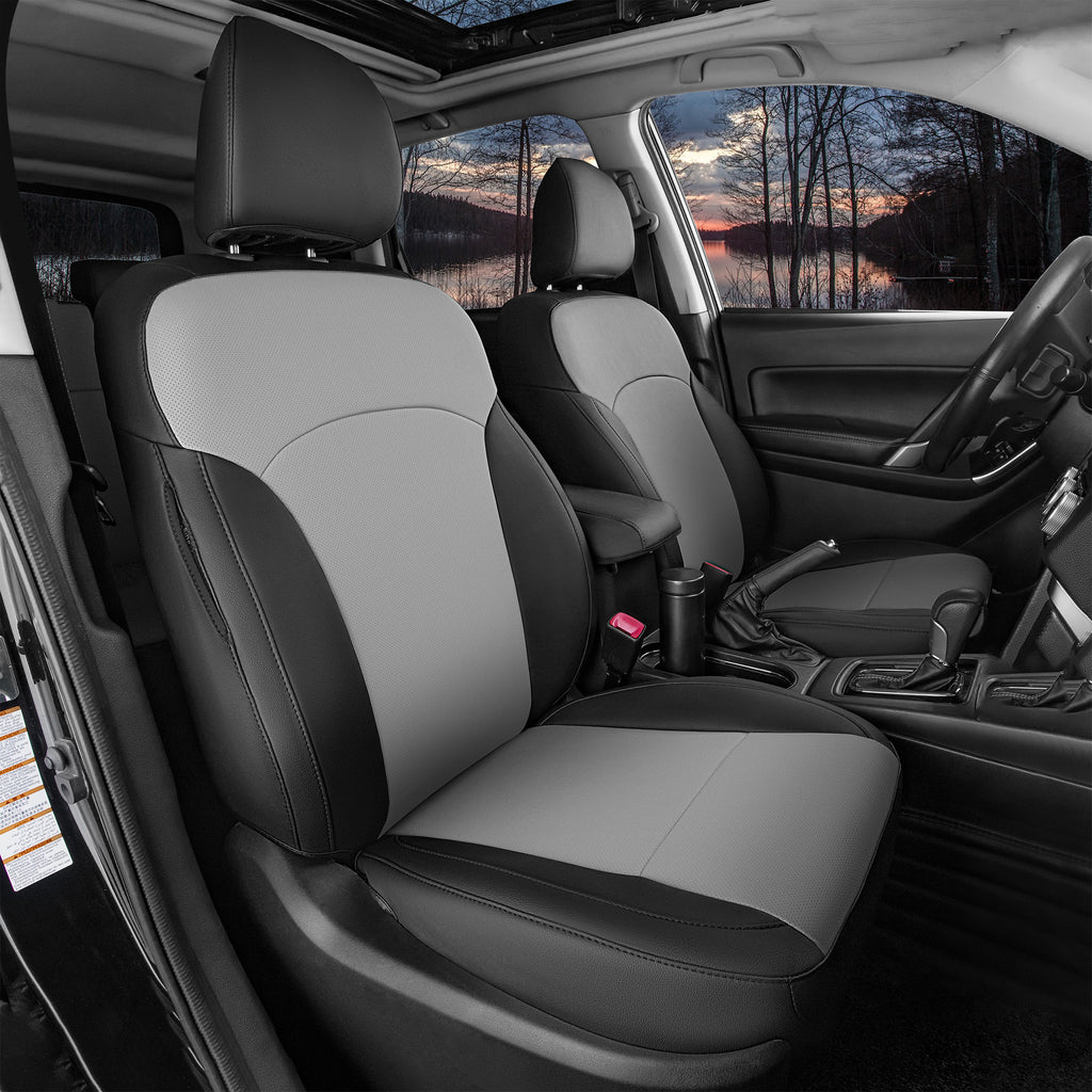 Forester Seat Covers|Custom-fit Leatherette|2014-2024|CustomCover