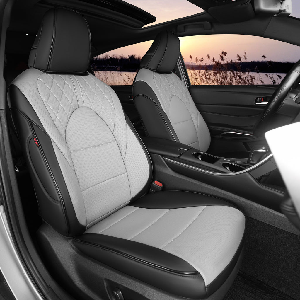 Camry Seat Covers|Custom-fit Leatherette|2018-2026|CustomCover