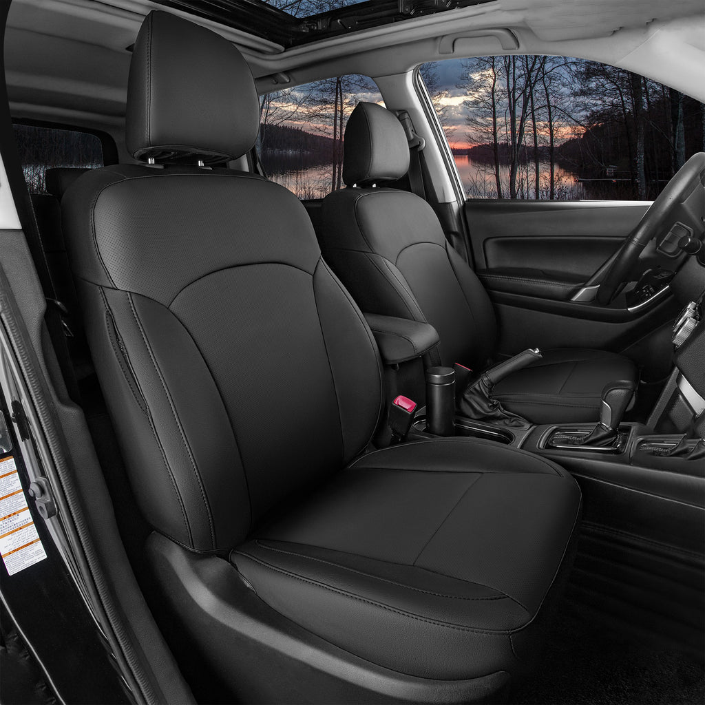 Forester Seat Covers|Custom-fit Leatherette|2014-2024|CustomCover