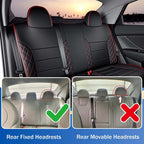Hyundai Elantra Seat Covers | Custom-fit Leatherette | 2021-2026
