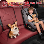 Camry Seat Covers|Custom-fit Leatherette|2018-2025|CustomCover