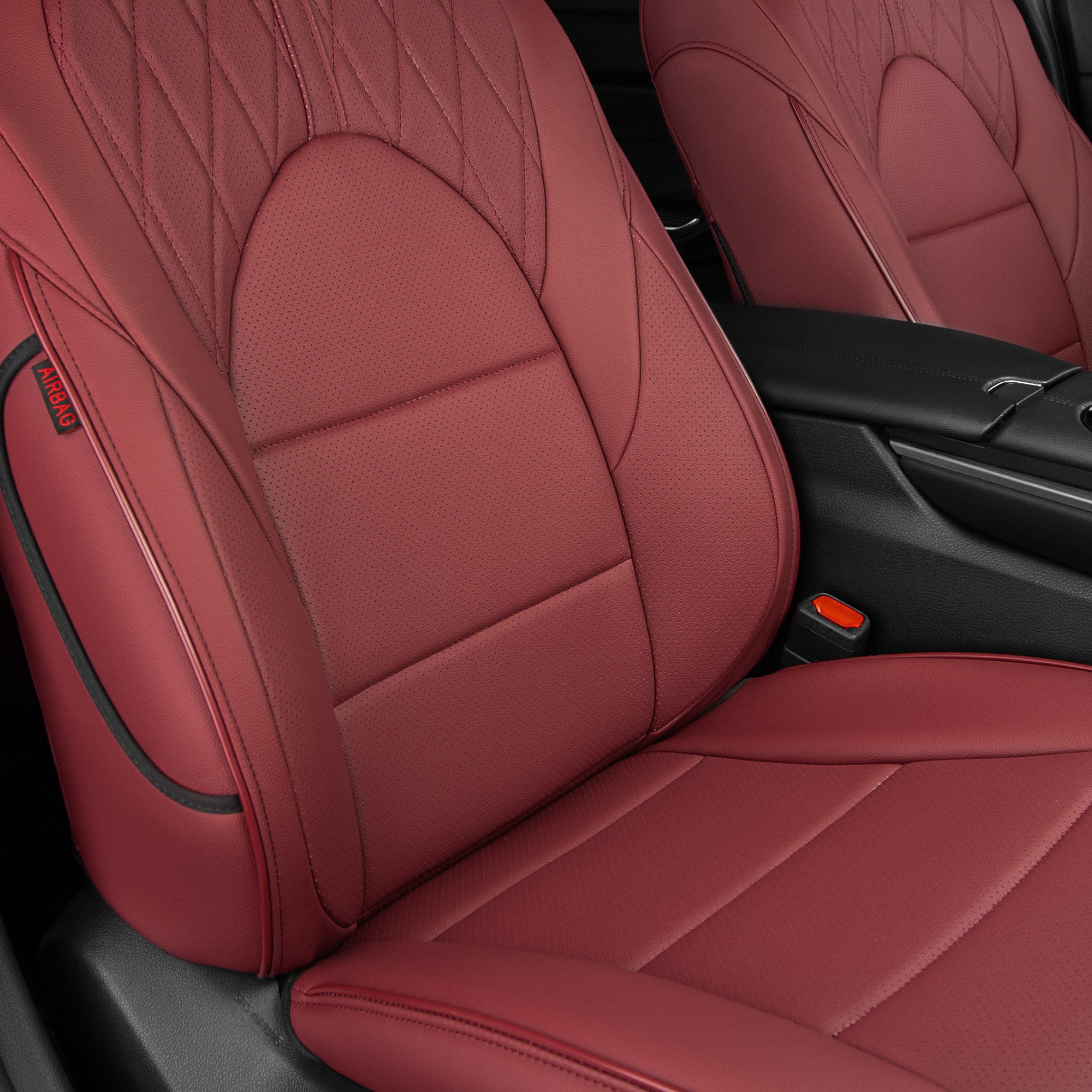 Camry Seat Covers|Custom-fit Leatherette|2018-2025|CustomCover