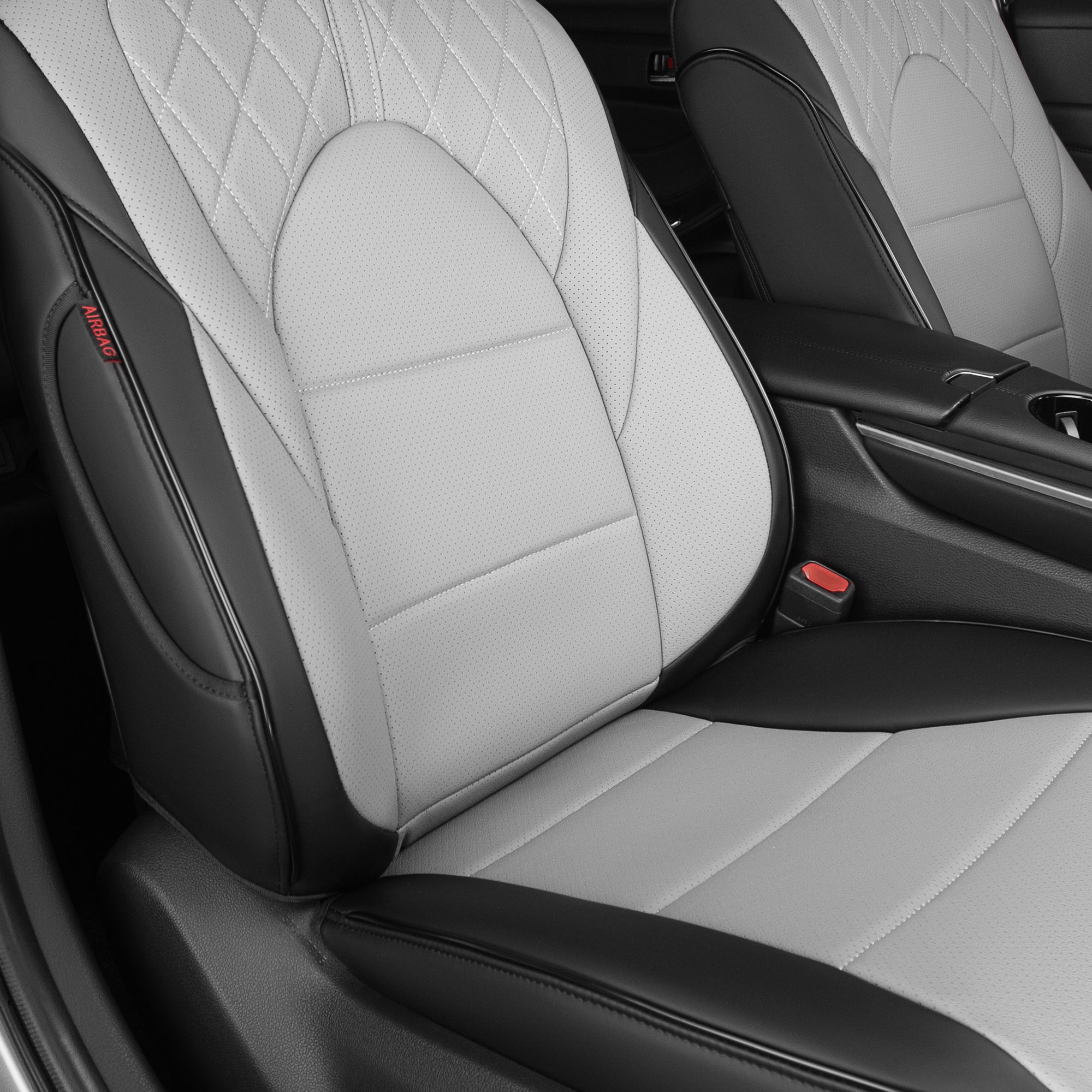 Camry Seat Covers|Custom-fit Leatherette|2018-2026|CustomCover