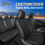 Rav4 Seat Covers|Custom-fit Leatherette|2013-2025|CustomCover