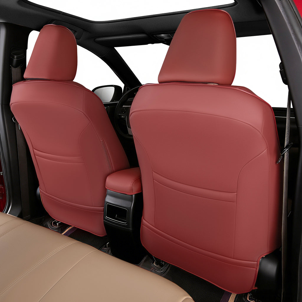 Juego de fundas para asientos de coche Corolla, cobertura total, cuero 