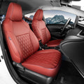 Juego de fundas para asientos de coche Corolla, cobertura total, cuero 
