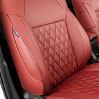 Juego de fundas para asientos de coche Corolla, cobertura total, cuero 