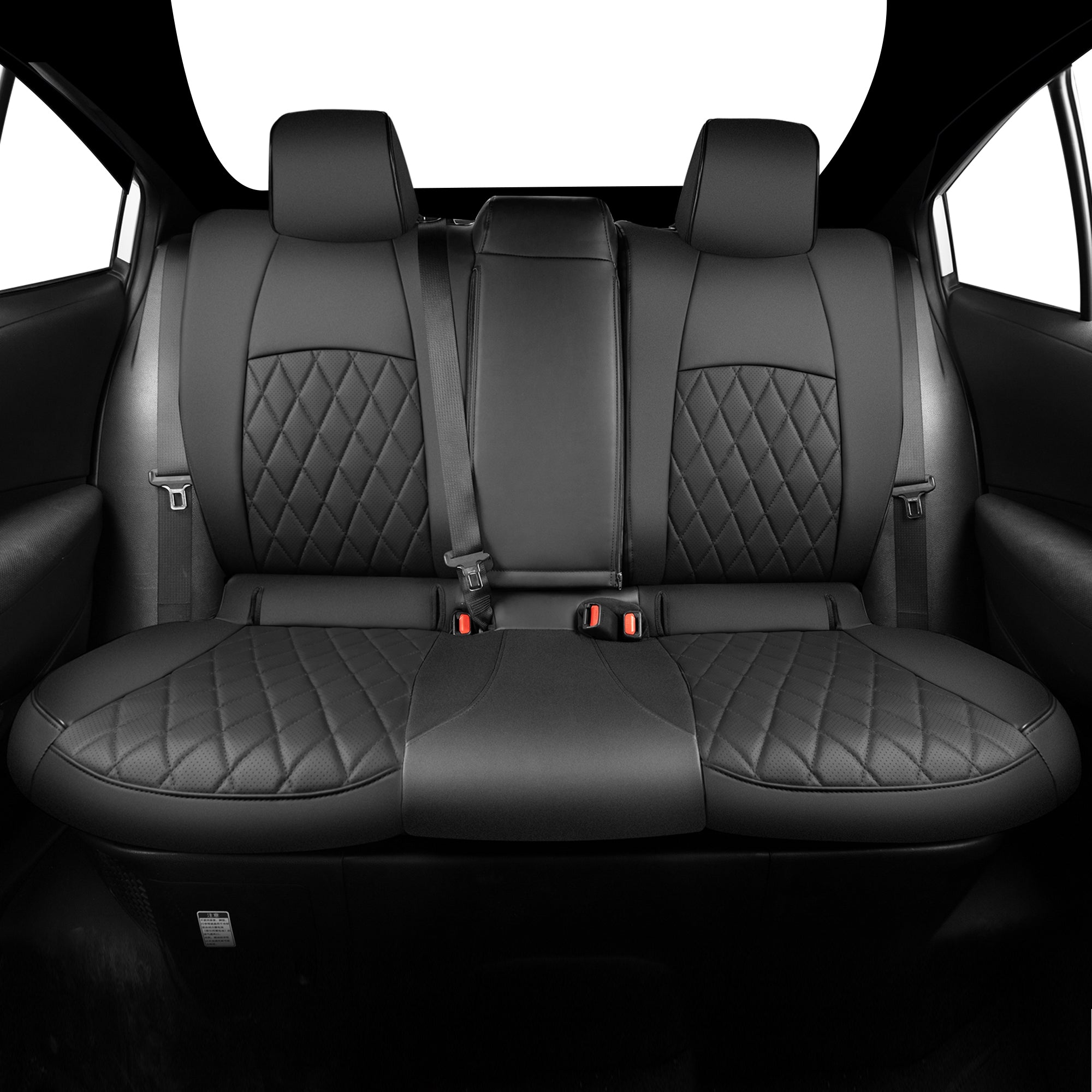 Juego de fundas para asientos de coche Corolla, cobertura total, cuero 