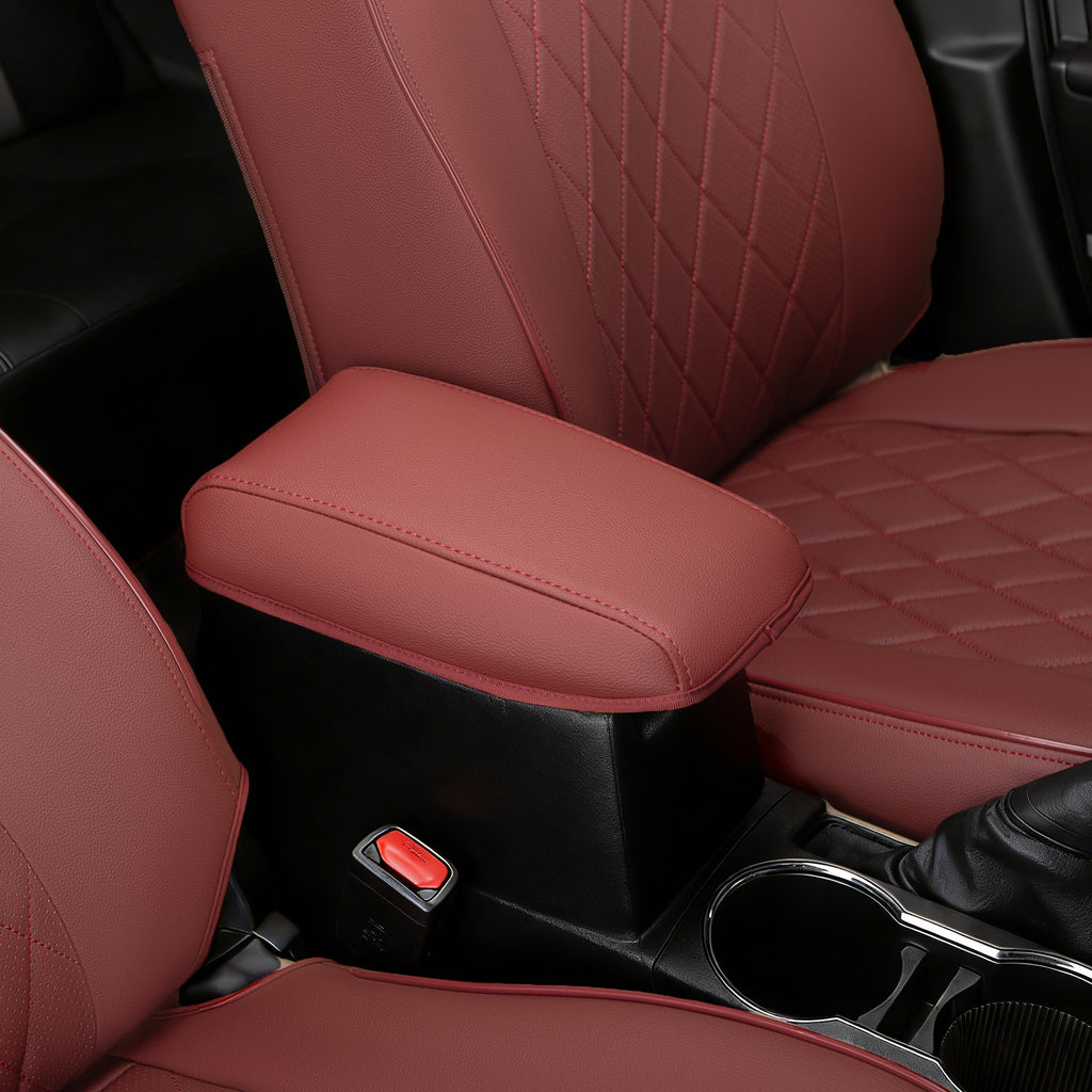 Juego de fundas para asientos de coche Corolla, cobertura total, cuero 