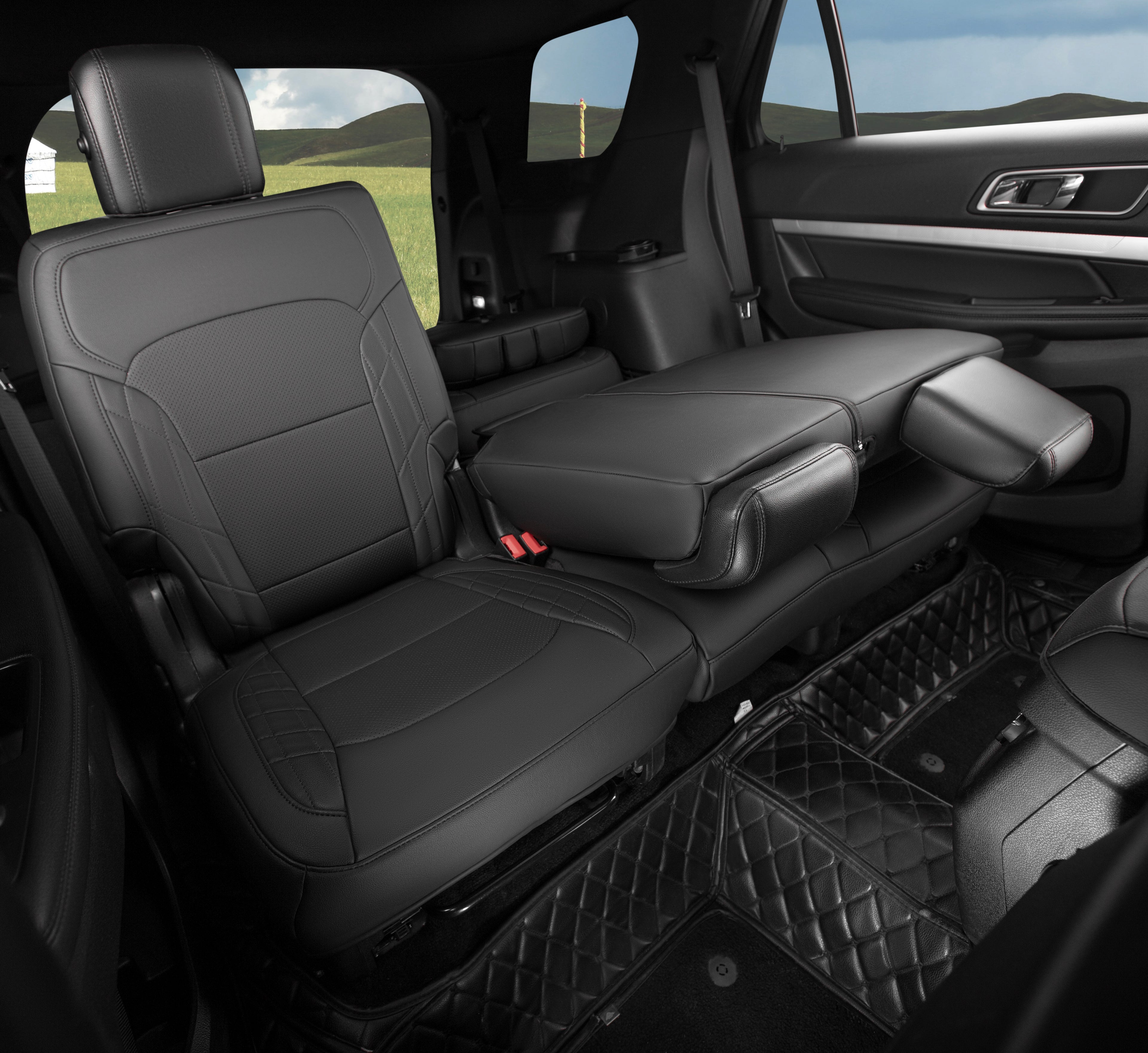 Ford Explorer Seat Covers|Custom-fit Leatherette|2020-2026|CustomCover