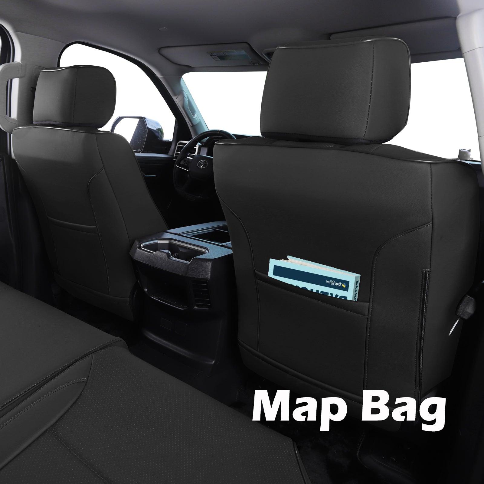 Tundra Seat Cover|Custom-fit Leatherette|2022-2025|CustomCover