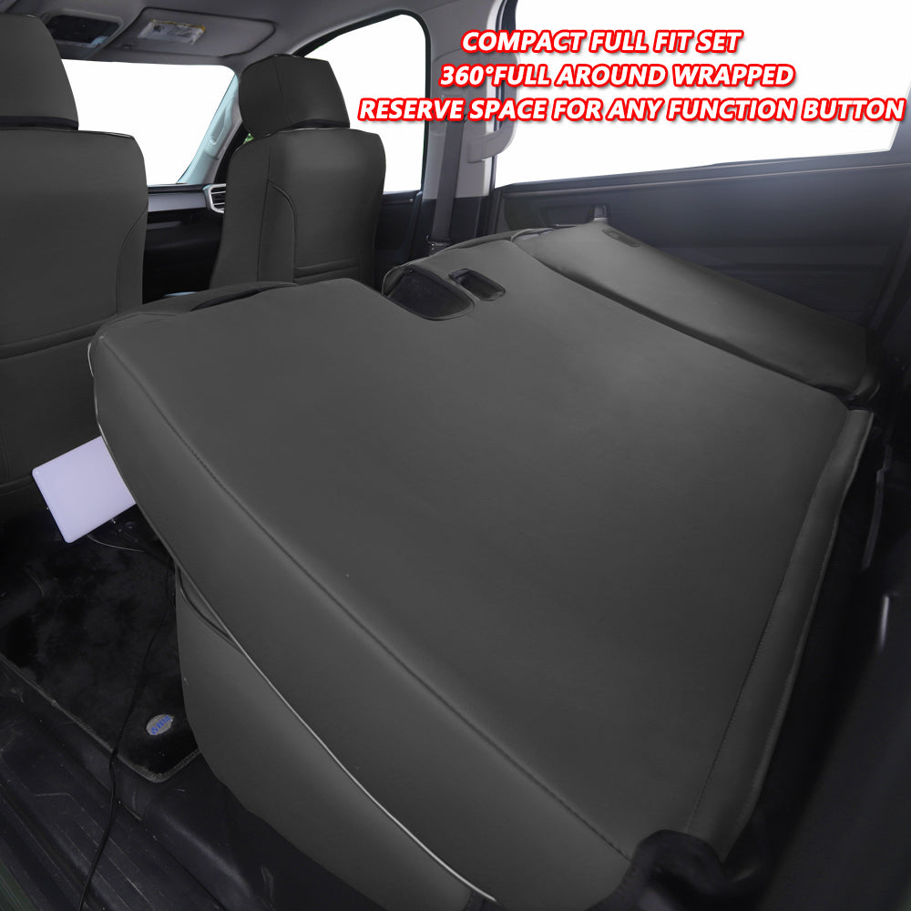 Tundra Seat Cover|Custom-fit Leatherette|2022-2025|CustomCover