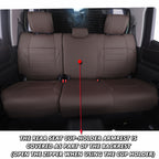 Tundra Seat Cover|Custom-fit Leatherette|2022-2025|CustomCover