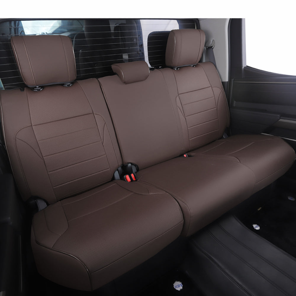 Tundra Seat Cover|Custom-fit Leatherette|2022-2025|CustomCover