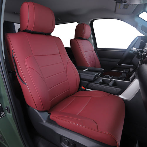 Tundra Seat Cover|Custom-fit Leatherette|2022-2025|CustomCover