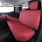 Tundra Seat Cover|Custom-fit Leatherette|2022-2025|CustomCover