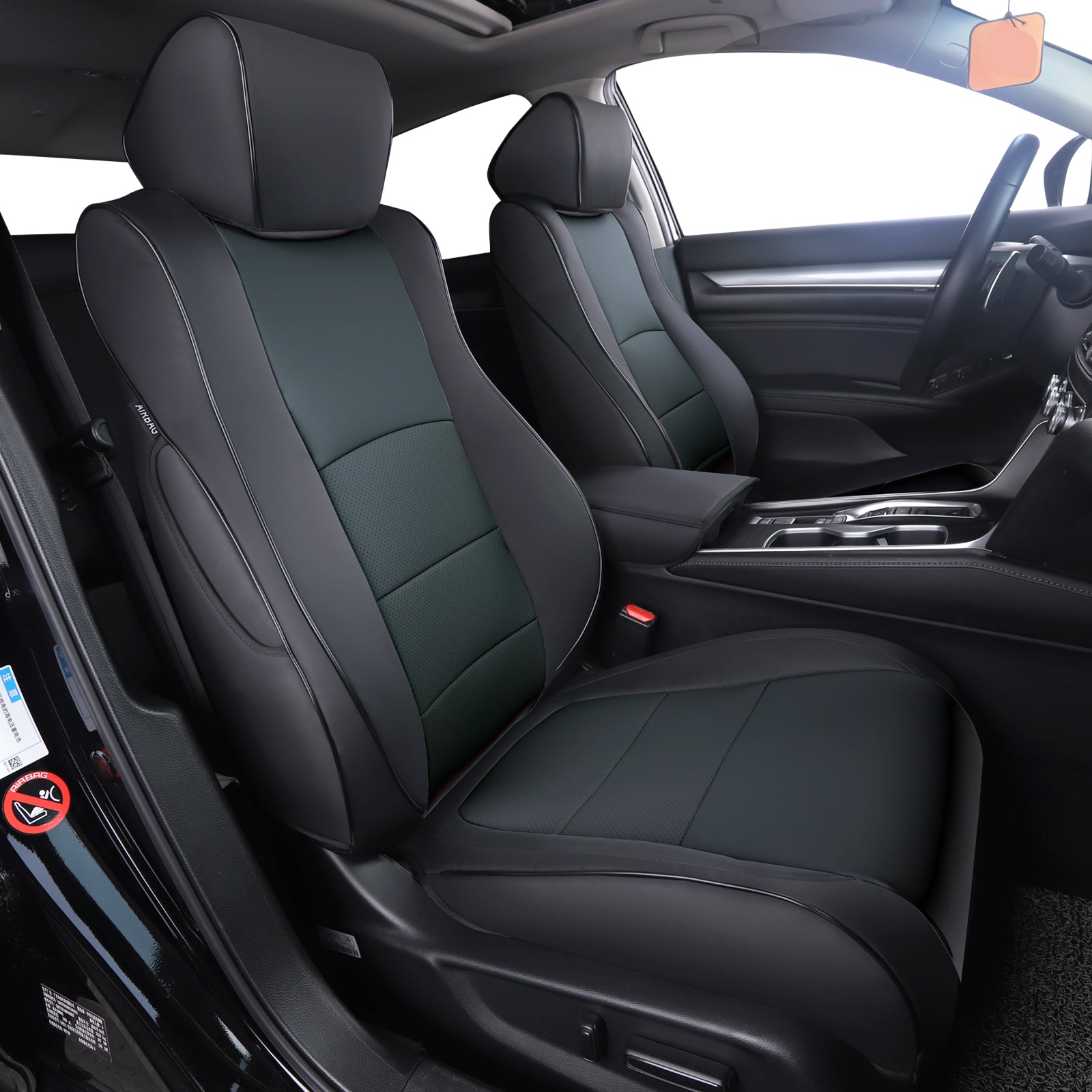 Accord Seat Cover|Custom-fit Leatherette|2018-2025|CustomCover