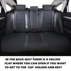 Accord Seat Cover|Custom-fit Leatherette|2018-2025|CustomCover