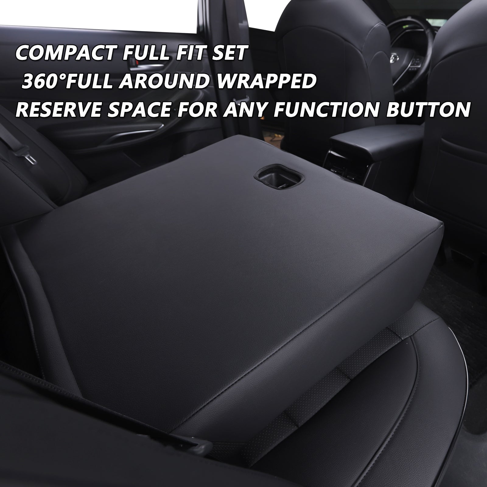 Accord Seat Cover|Custom-fit Leatherette|2018-2025|CustomCover
