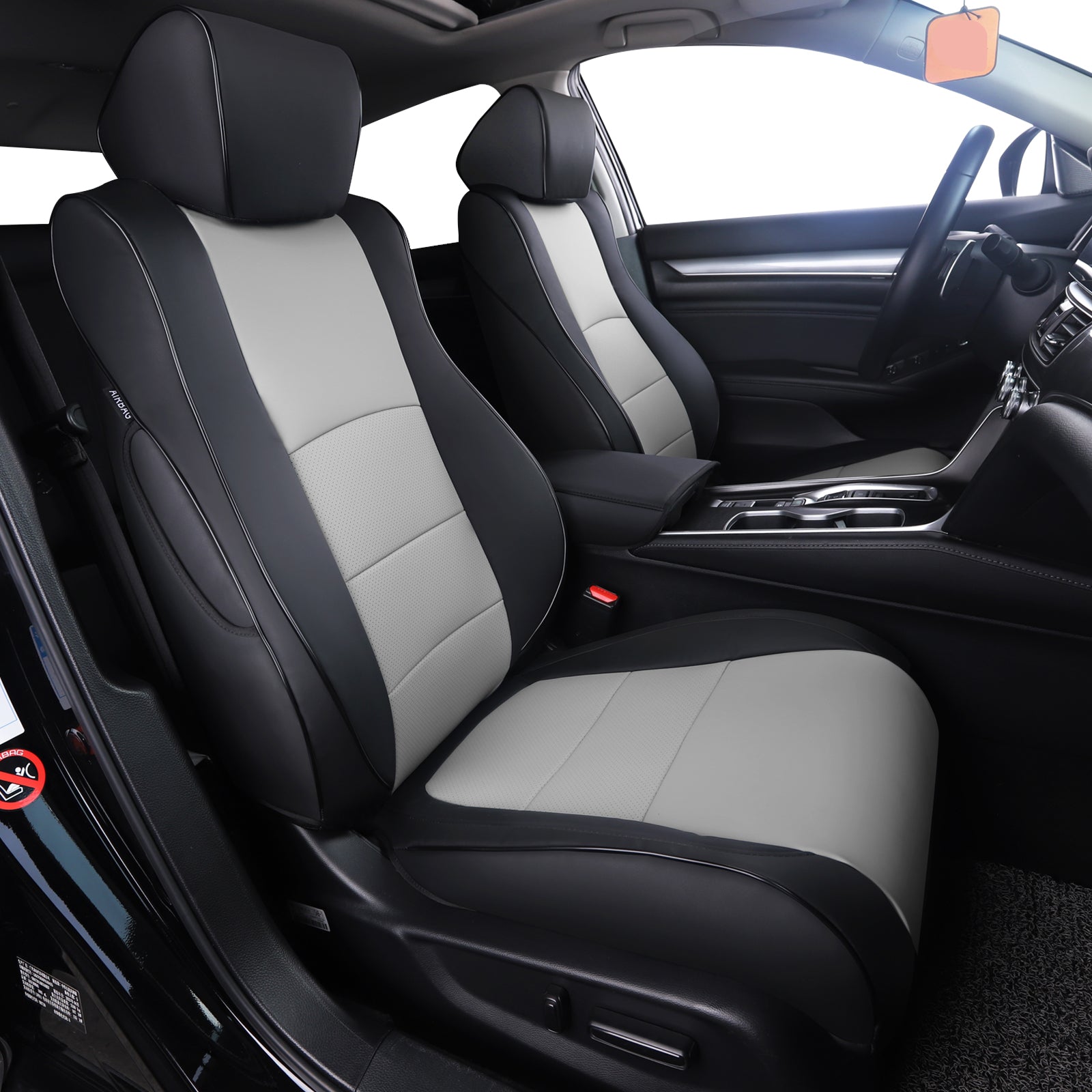 Accord Seat Cover|Custom-fit Leatherette|2018-2025|CustomCover